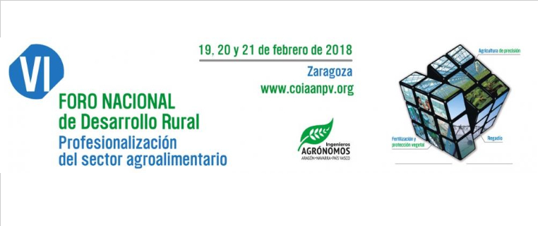 VI FORO NACIONAL de Desarrollo Rural – ‘Profesionalización del sector agroalimentario’