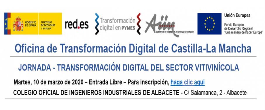 Jornada: La transformación Digital en el Sector Vitivinícola