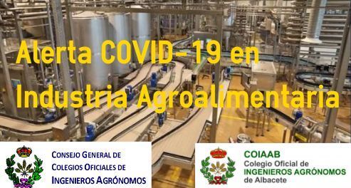 Actuaciones en Industrias Agroalimentarias por Estado de Alerta COVID-19