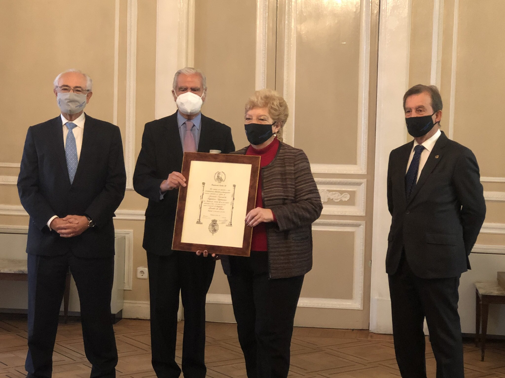 La ANIA reconocida como Miembro de Honor de la  Fundación Universidad Carlos III