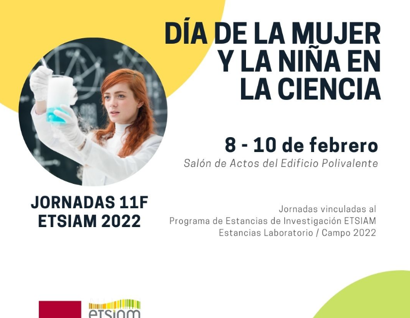 #11FEB: Jornada ETSIAM Día de la mujer y la niña en la ciencia