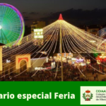 Horario Especial Feria 2026