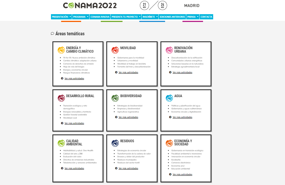 CONAMA 2022: Inscripciones por Convenio y Brokerage Event Green 2022