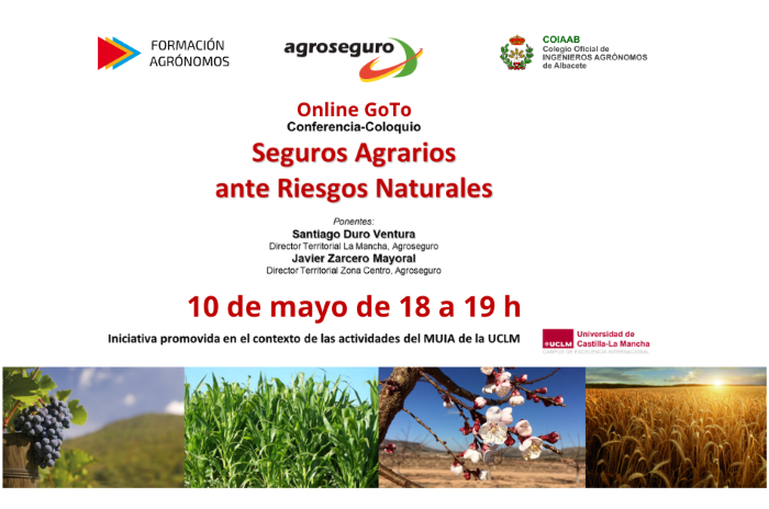 Conferencia – Coloquio: Seguros Agrarios ante Riesgos Naturales