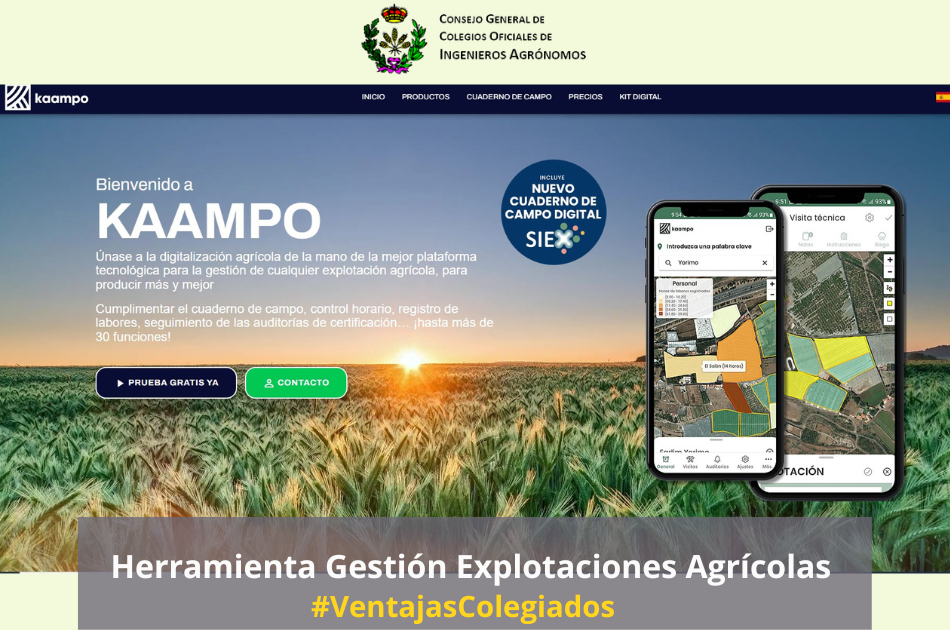Kaampo: Herramienta Gestión Explotaciones Agrícolas