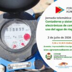 Jornada telemática: ‘Contadores y sistemas electrónicos de control del agua de riego’