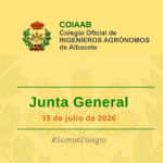 Convocatoria Junta General COIAAB. 1º semestre de 2026